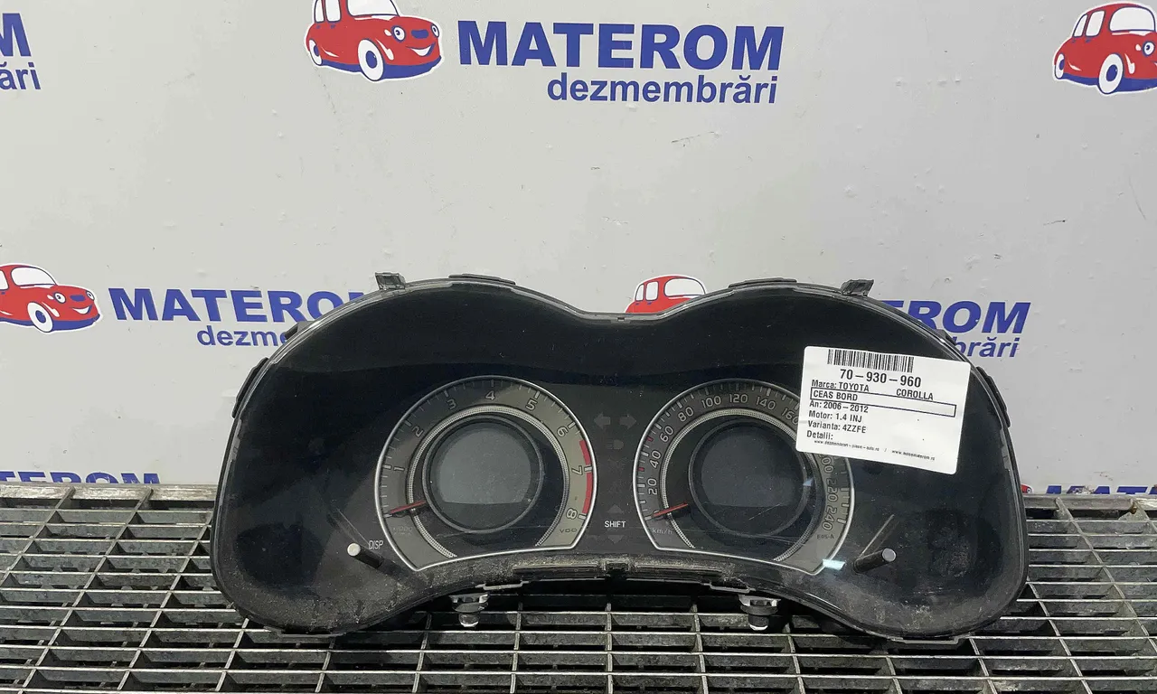 CEAS BORD TOYOTA COROLLA 2006-2012