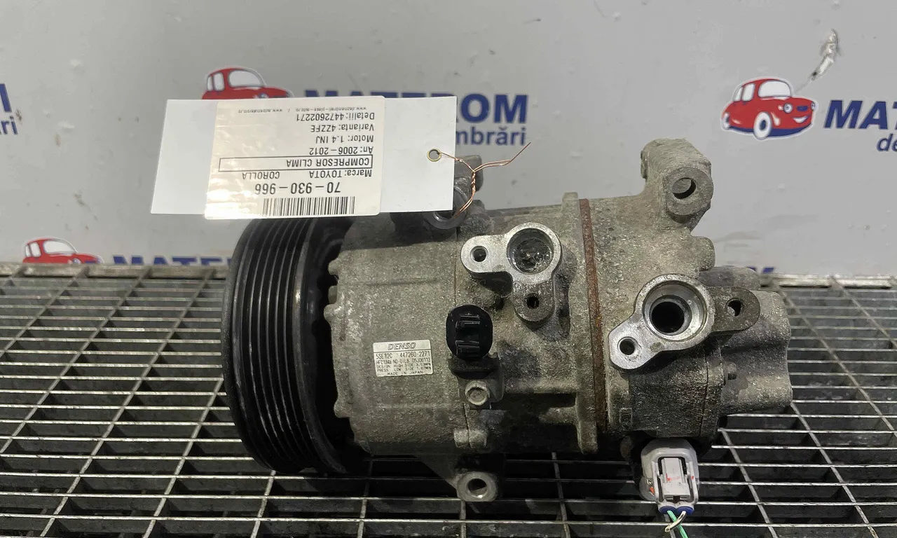 COMPRESOR CLIMA TOYOTA COROLLA 2006-2012