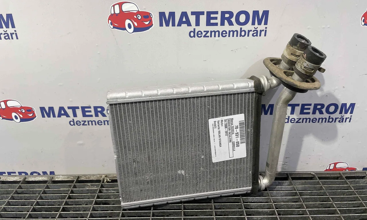RADIATOR INCALZIRE TOYOTA COROLLA 2006-2012