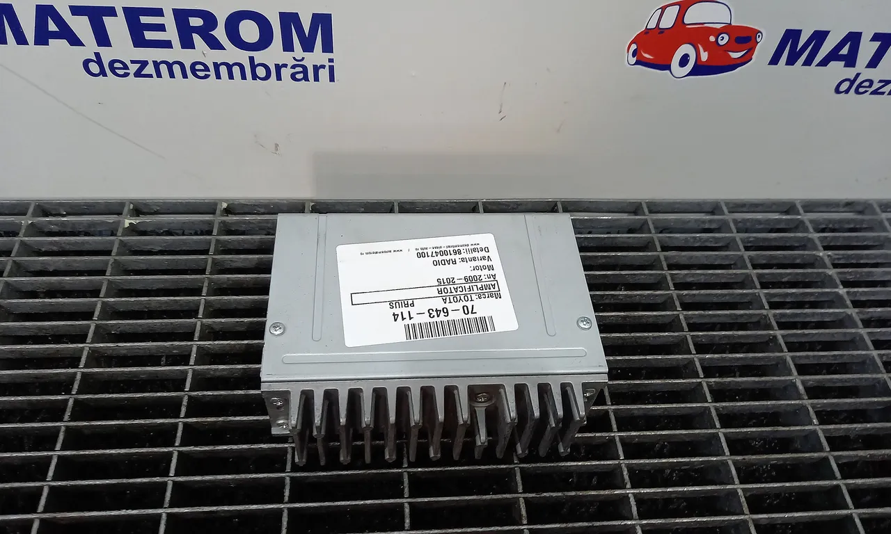 AMPLIFICATOR AUDIO TOYOTA PRIUS 2008-2016