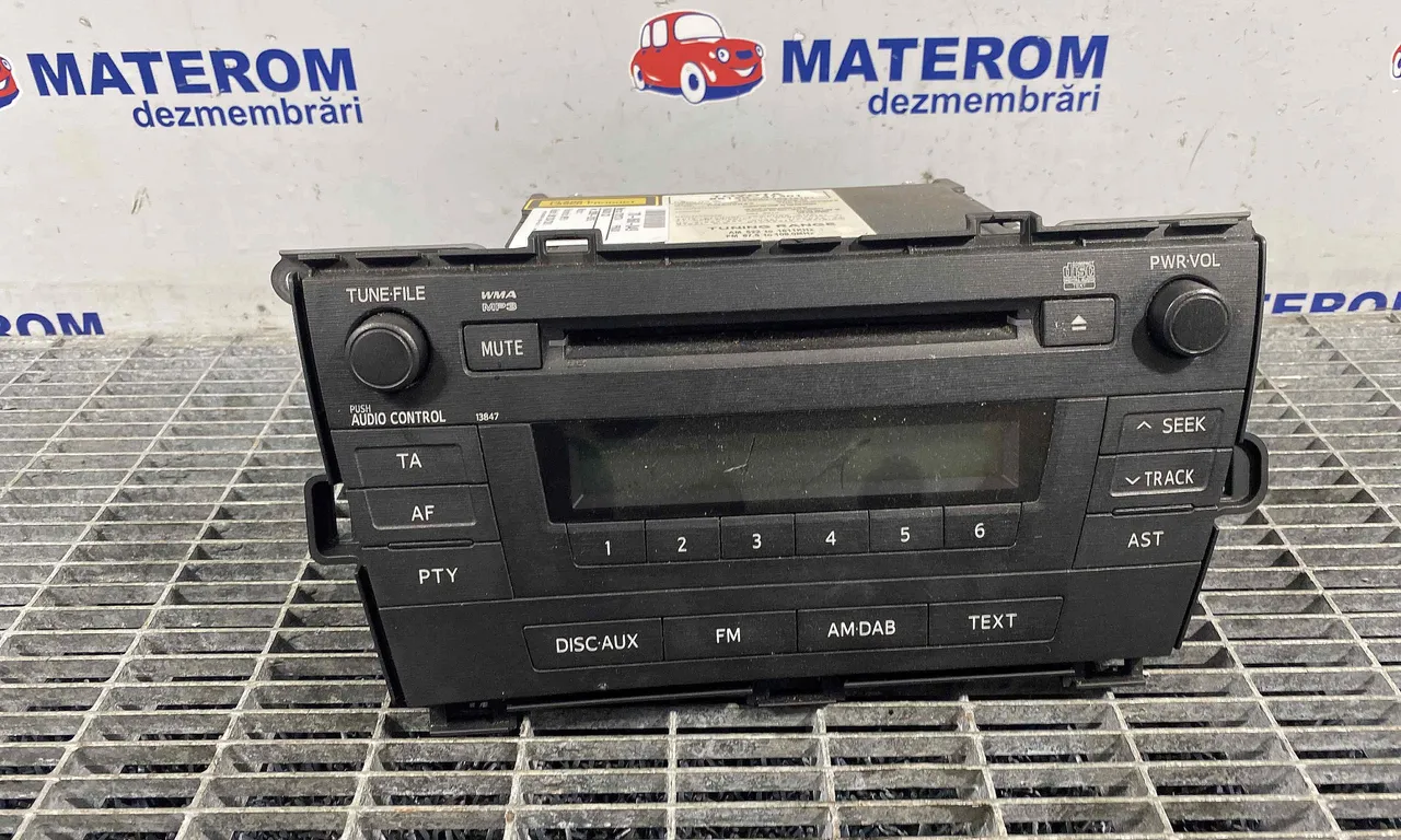 RADIO CD TOYOTA PRIUS 2008-2016