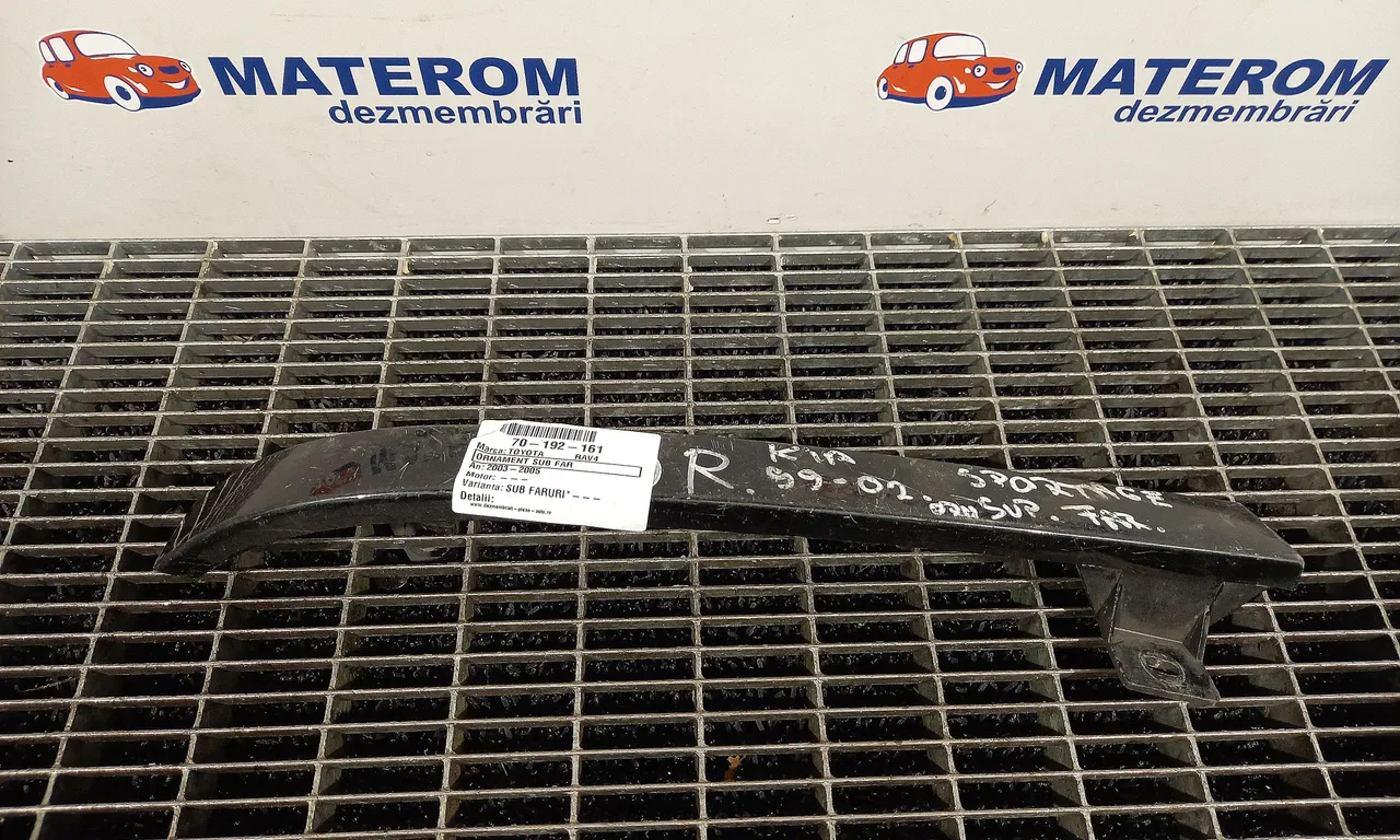 ORNAMENT SUB FAR TOYOTA RAV 4 II 2000-2005