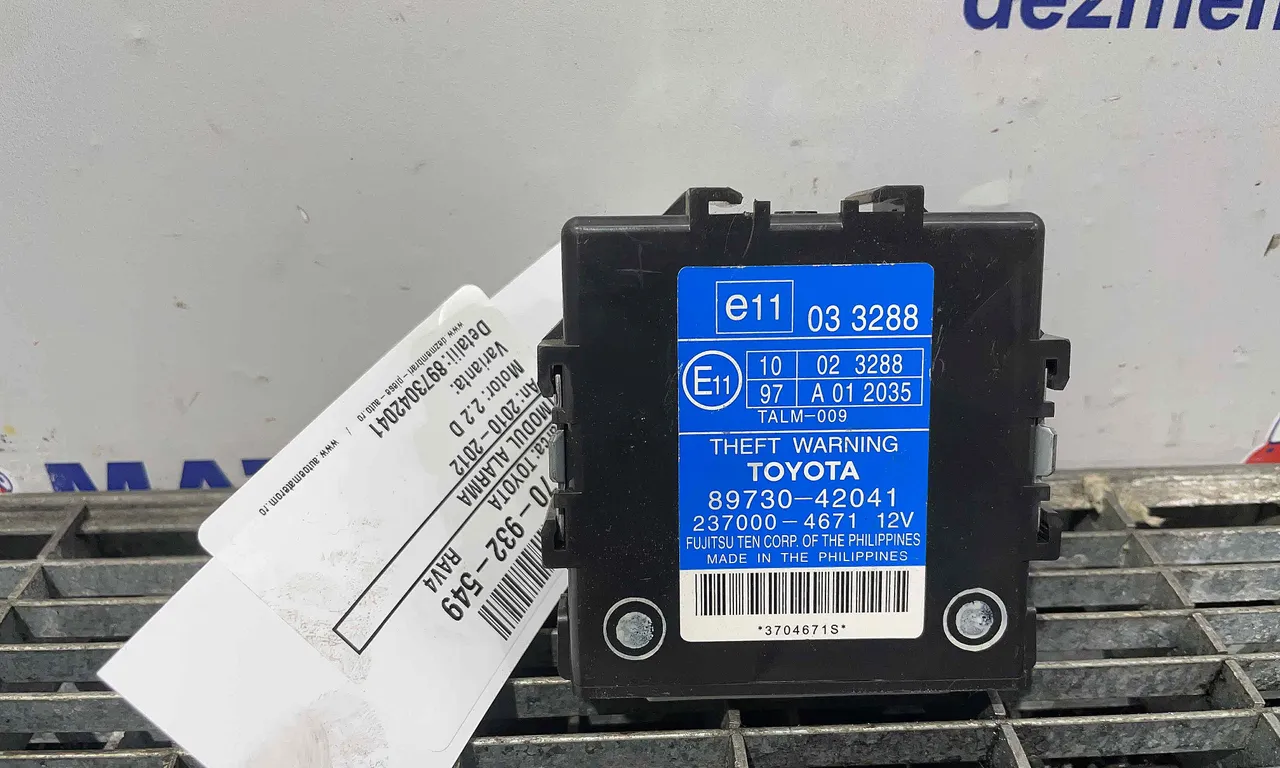 MODUL ALARMA TOYOTA RAV 4 III 2005-2014