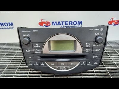 RADIO CD TOYOTA RAV 4 III 2.2 D 2005-2014 oe 8612042220, vedere frontata