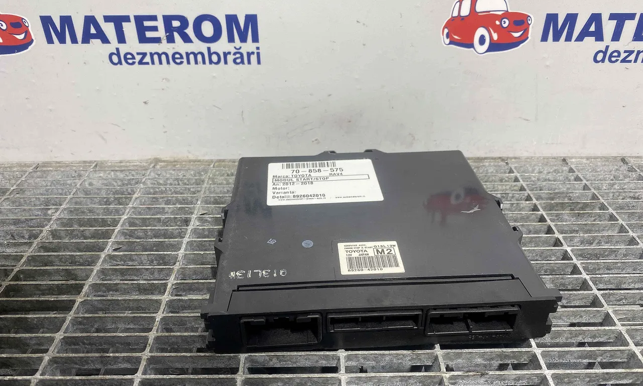 MODUL START/STOP TOYOTA RAV 4 IV 2012-2019