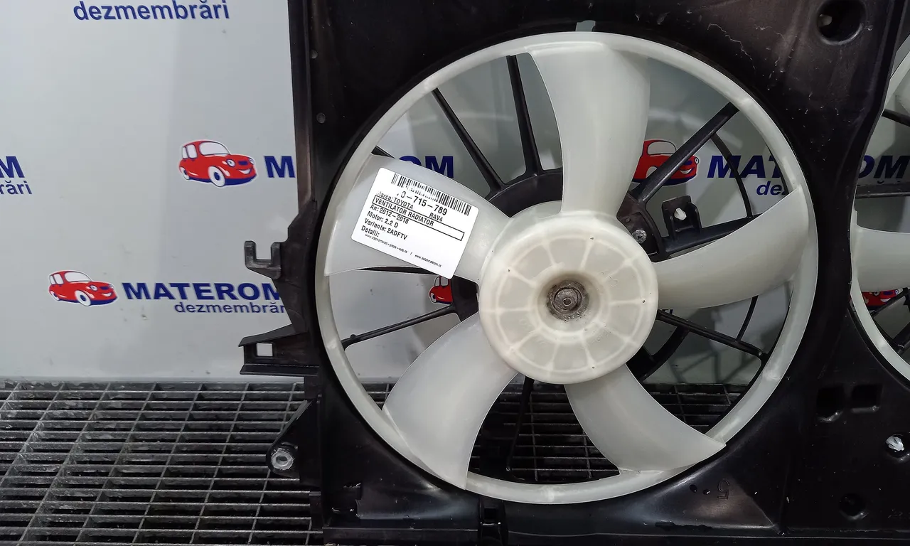 VENTILATOR RADIATOR TOYOTA RAV 4 IV 2012-2019