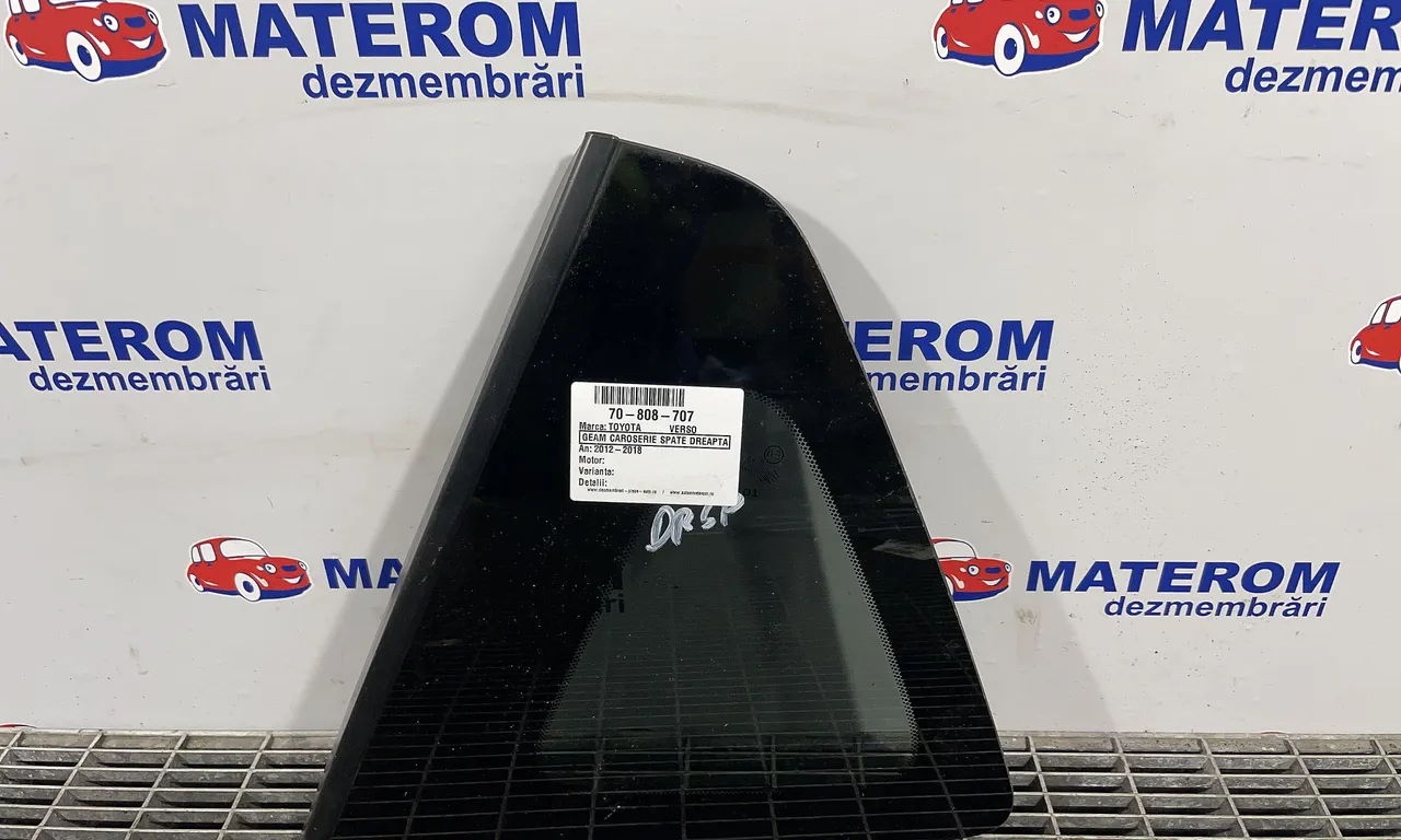 GEAM CAROSERIE SPATE DREAPTA TOYOTA VERSO 2009-2018
