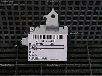 MODUL TOYOTA YARIS 2005-2014 oe 8974152260, vedere frontata