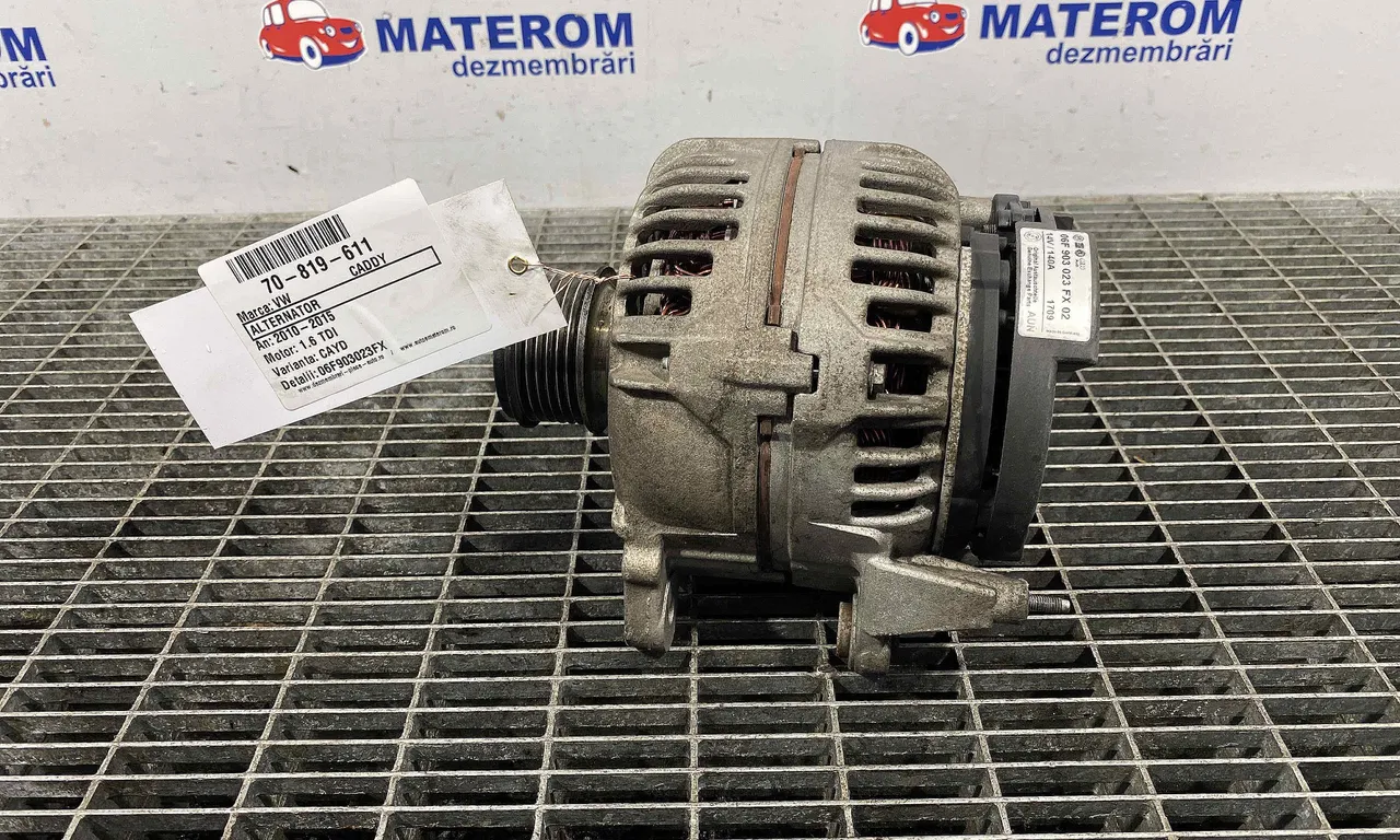 ALTERNATOR VOLKSWAGEN CADDY III 2004-2016