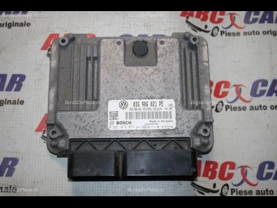 Calculator motor VOLKSWAGEN CADDY III 2004-2016 oe 03G906021PE, vedere frontata