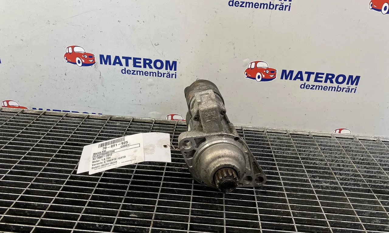 ELECTROMOTOR VOLKSWAGEN CADDY III 2004-2016