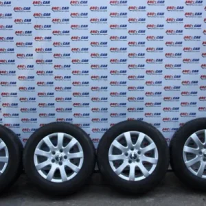 Set jante aliaj R15 VOLKSWAGEN CADDY III 2004-2016 1K0601025AQ, vedere frontata
