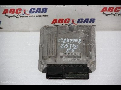 Calculator motor + cheie VOLKSWAGEN CRAFTER 30-35 bus 2006-2016 oe 0281016821, vedere frontata