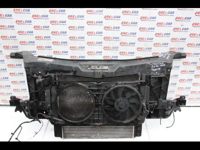 Electroventilator cu carcasa VOLKSWAGEN CRAFTER 30-35 bus 2006-2016, vedere frontata