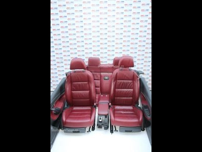 Interior visiniu din piele VOLKSWAGEN EOS 2006-2015, vedere frontata
