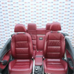 Interior visiniu din piele VOLKSWAGEN EOS 2006-2015, vedere frontata