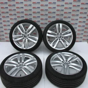 Set jante aliaj R18 VOLKSWAGEN EOS 2006-2015 3AA601025H, vedere frontata