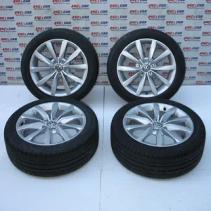 Set jante aliaj R17 VOLKSWAGEN GOLF ALLTRACK VII Variant 2014-2020 5G0601025BF, vedere frontata