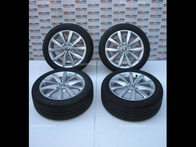 Set jante aliaj R17 VOLKSWAGEN GOLF ALLTRACK VII Variant 2014-2020 oe 5G0601025BF, vedere frontata