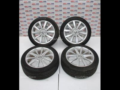 Set jante aliaj R17 VOLKSWAGEN GOLF ALLTRACK VII Variant 2014-2020 oe 5G0601025CH, vedere frontata