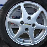 Set jante aliaj TITAN R14 Firestone VOLKSWAGEN GOLF III 1991-1997, vedere laterala
