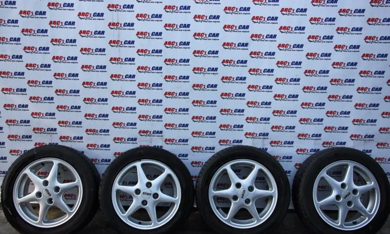 Set jante aliaj TITAN R14 Firestone VOLKSWAGEN GOLF III 1991-1997