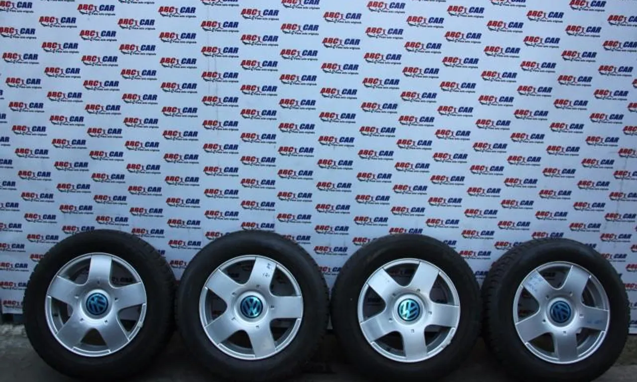 Set jante aliaj R15 VOLKSWAGEN GOLF IV 1997-2008