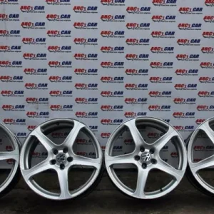 Set jante aliaj R18 5X100 VOLKSWAGEN GOLF IV 1997-2008, vedere frontata