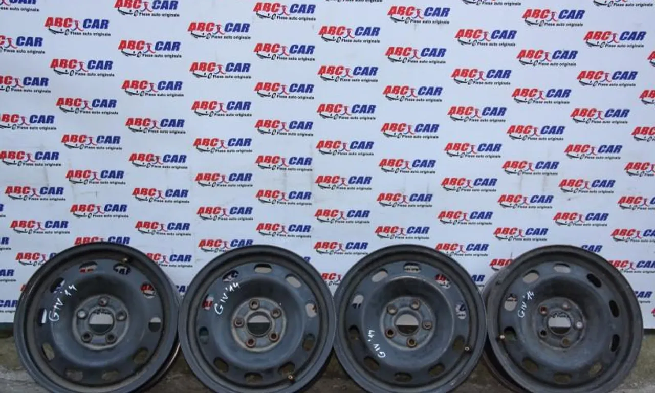 Set jante tabla R14 VOLKSWAGEN GOLF IV 1997-2008