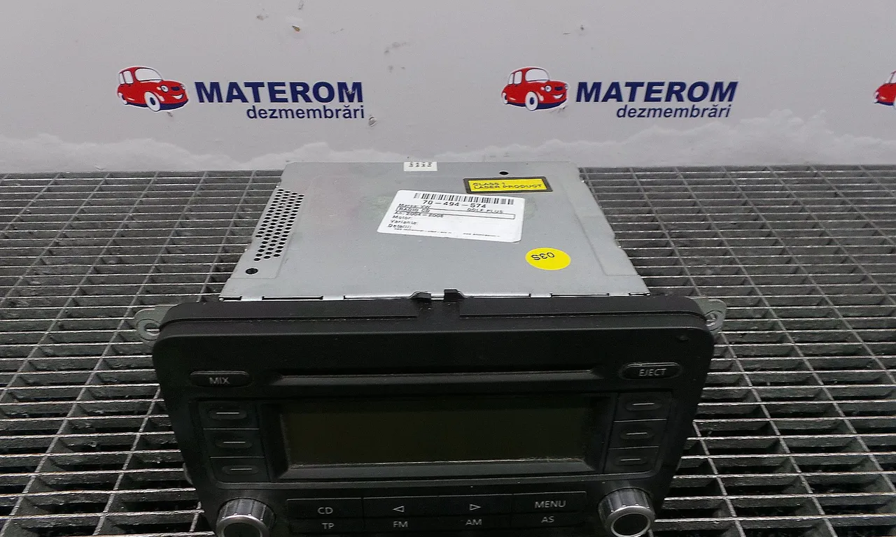 RADIO CD VOLKSWAGEN GOLF PLUS V 2004-2013
