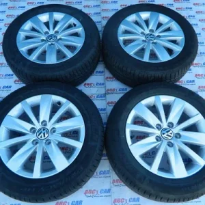 Set jante aliaj R16 VOLKSWAGEN GOLF PLUS V 2004-2013 3AA601025AF, vedere frontata