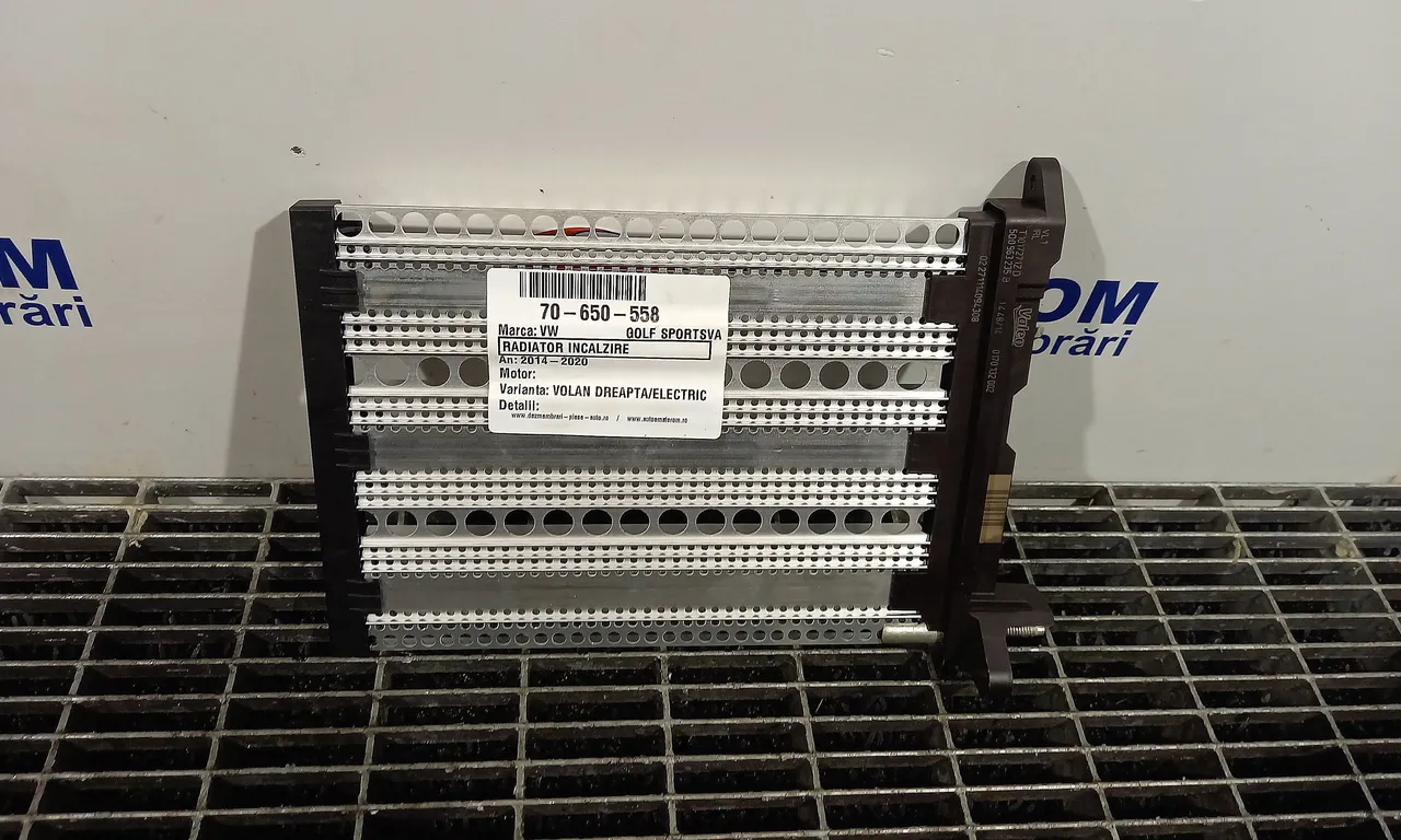 RADIATOR INCALZIRE VOLKSWAGEN GOLF SPORTSVAN VII 2014-2020
