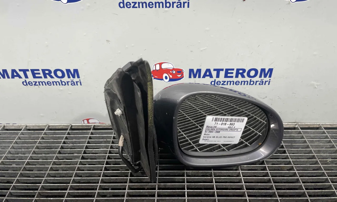 OGLINDA EXTERIOARA DREAPTA VOLKSWAGEN GOLF V 2003-2010