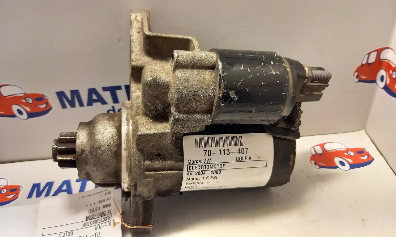 ELECTROMOTOR VOLKSWAGEN GOLF V 2003-2010