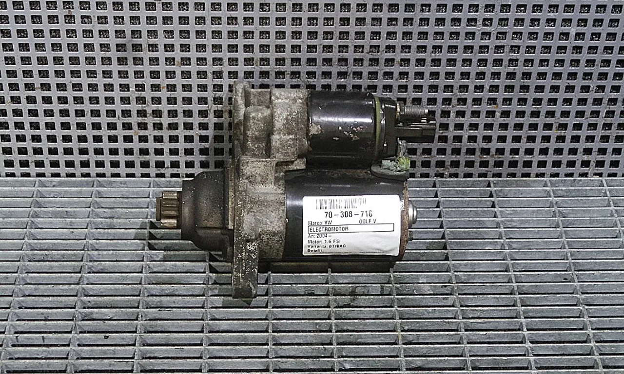 ELECTROMOTOR VOLKSWAGEN GOLF V 2003-2010