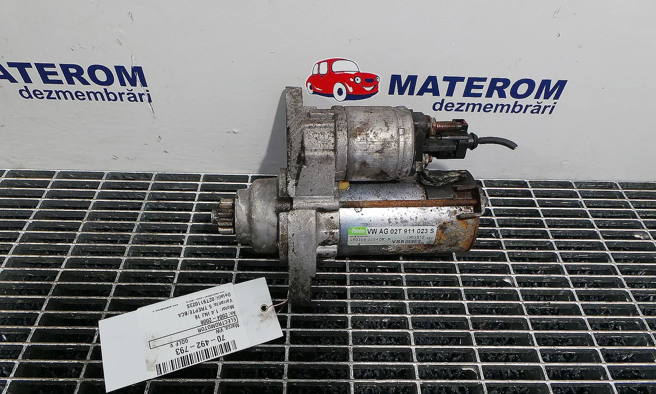 ELECTROMOTOR VOLKSWAGEN GOLF V 2003-2010