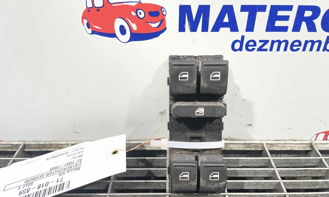 INTRERUPATOR GEAMURI VOLKSWAGEN GOLF V 2003-2010