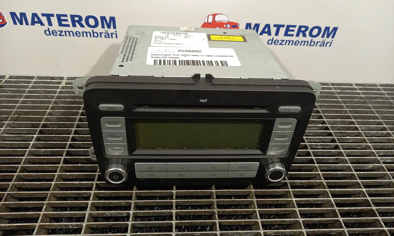 RADIO CD VOLKSWAGEN GOLF V 2003-2010
