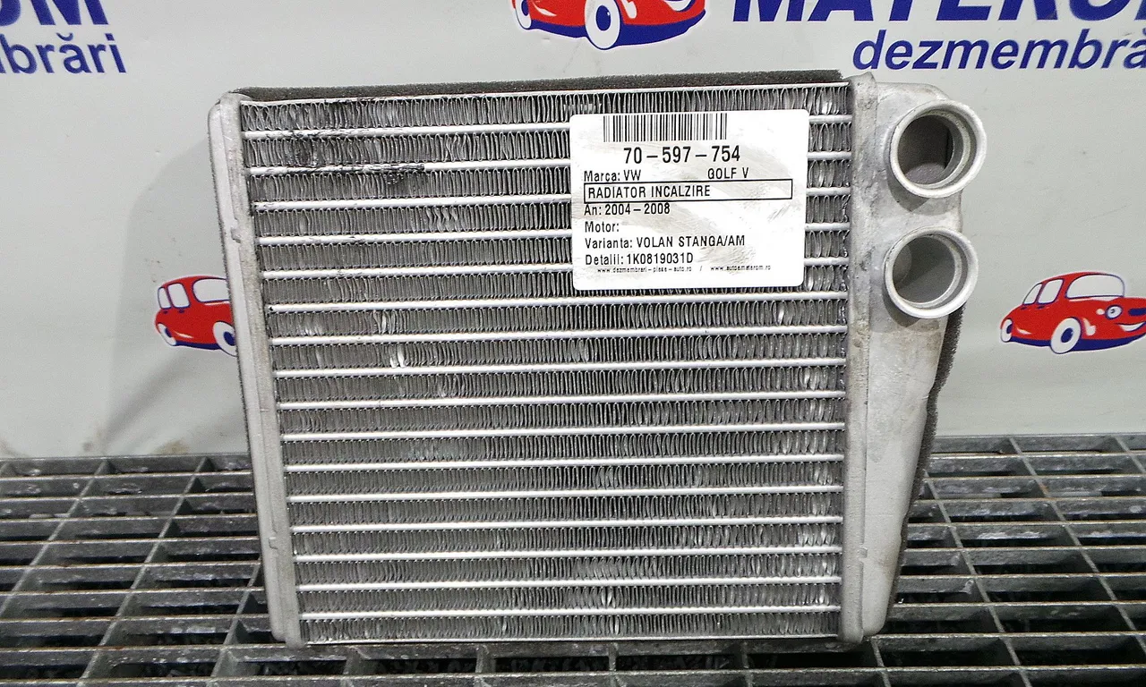 RADIATOR INCALZIRE VOLKSWAGEN GOLF V 2003-2010