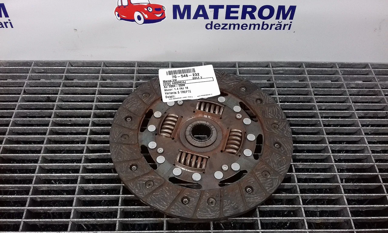 DISC AMBREIAJ VOLKSWAGEN GOLF V 2003-2010