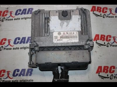 Calculator motor VOLKSWAGEN GOLF VAN VI Variant 2009-2014 oe \u00a003L906018AQ, vedere frontata