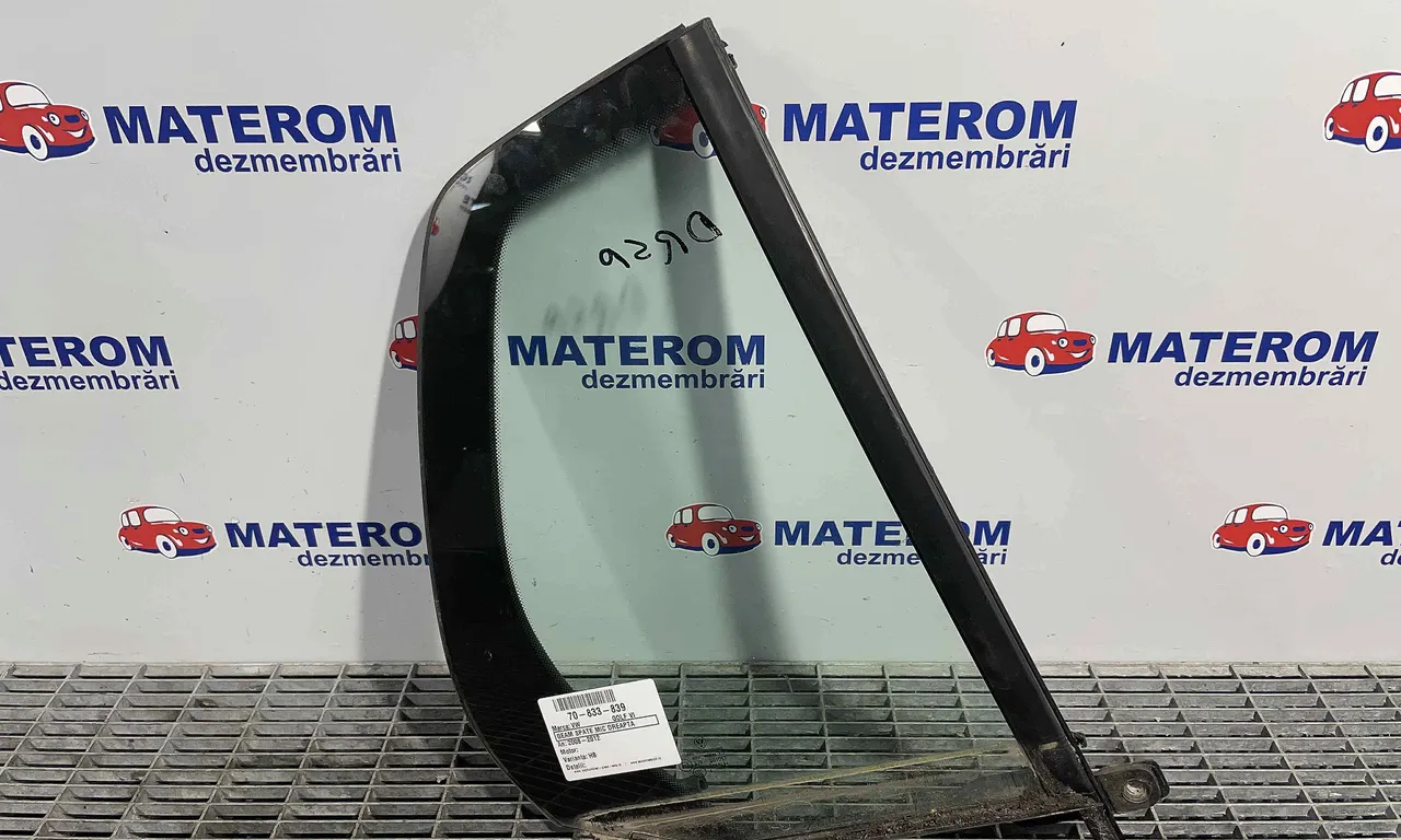 GEAM SPATE MIC DREAPTA VOLKSWAGEN GOLF VI 2008-2014