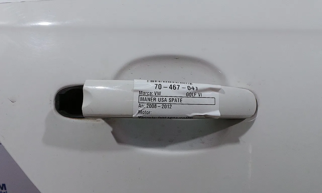 MANER USA SPATE DREAPTA VOLKSWAGEN GOLF VI 2008-2014