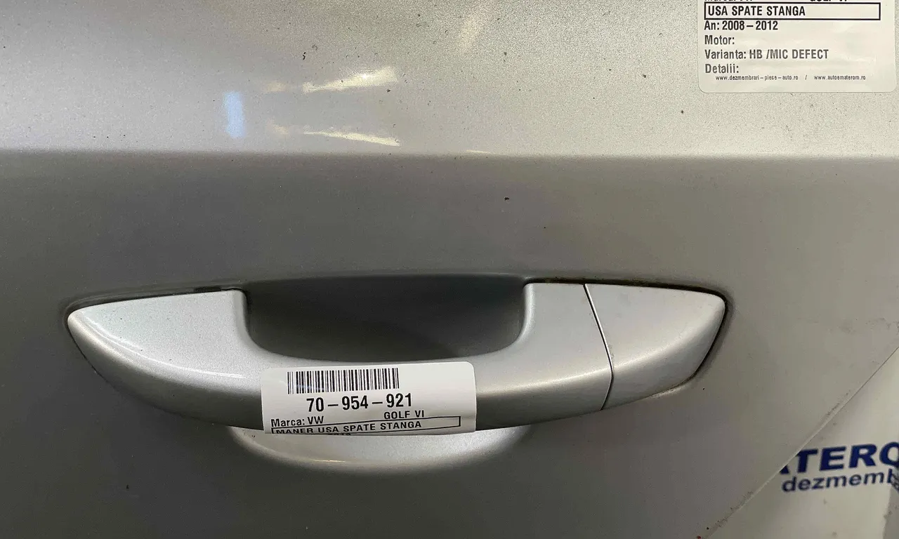 MANER USA SPATE STANGA VOLKSWAGEN GOLF VI 2008-2014