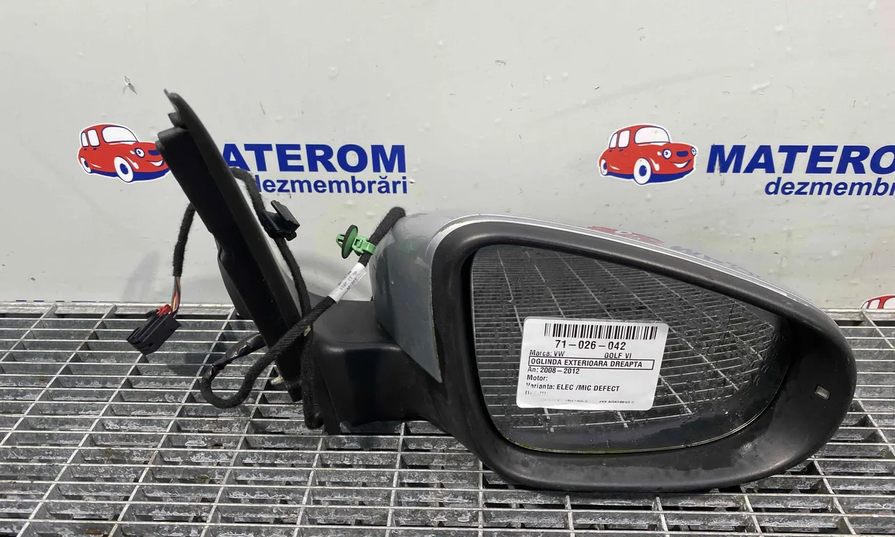 OGLINDA EXTERIOARA DREAPTA VOLKSWAGEN GOLF VI 2008-2014