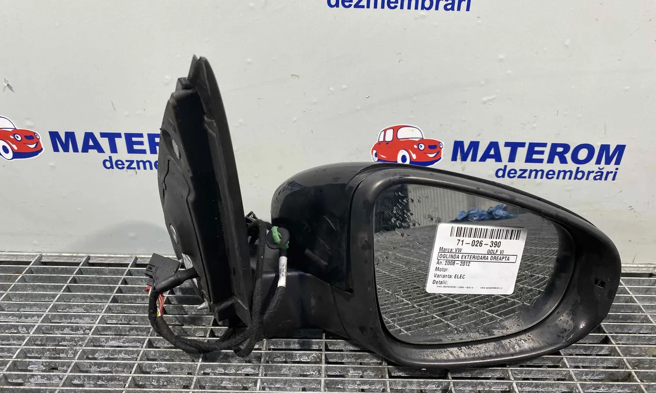 OGLINDA EXTERIOARA DREAPTA VOLKSWAGEN GOLF VI 2008-2014