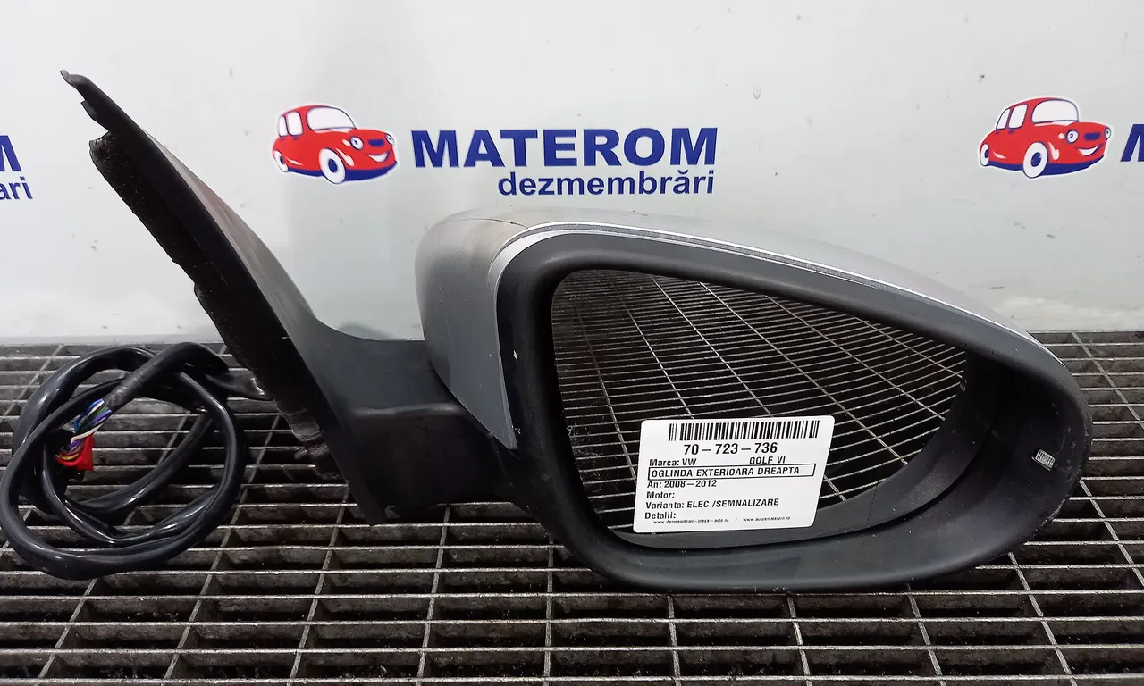 OGLINDA EXTERIOARA DREAPTA VOLKSWAGEN GOLF VI 2008-2014