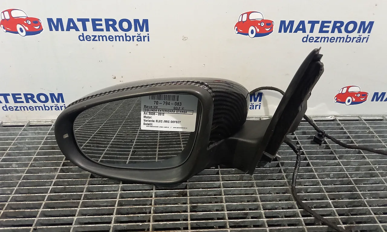 OGLINDA EXTERIOARA STANGA VOLKSWAGEN GOLF VI 2008-2014