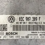 CALCULATOR MOTOR VOLKSWAGEN GOLF VI 1.4 2008-2014 oe-03C907309F, vedere laterala