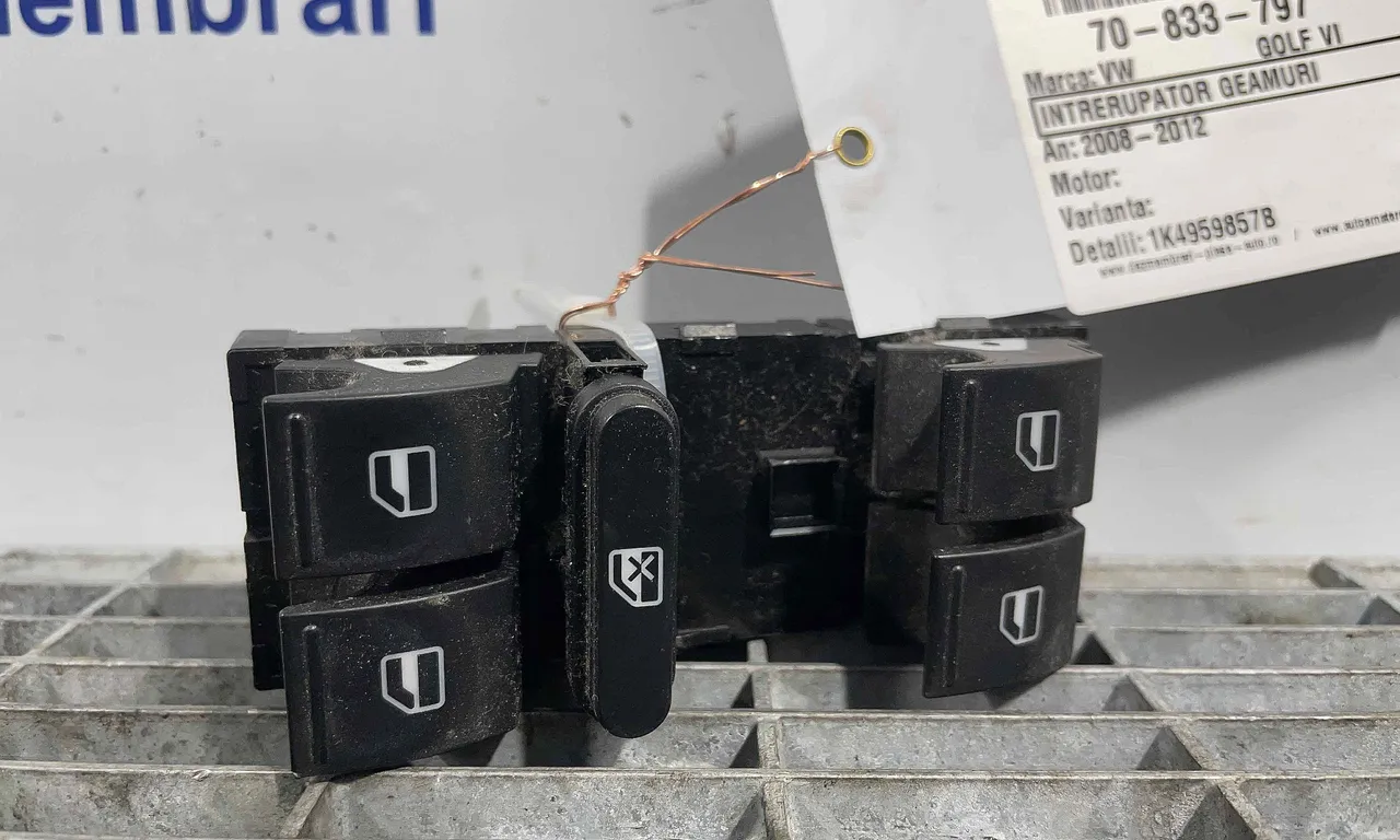 INTRERUPATOR GEAMURI VOLKSWAGEN GOLF VI 2008-2014